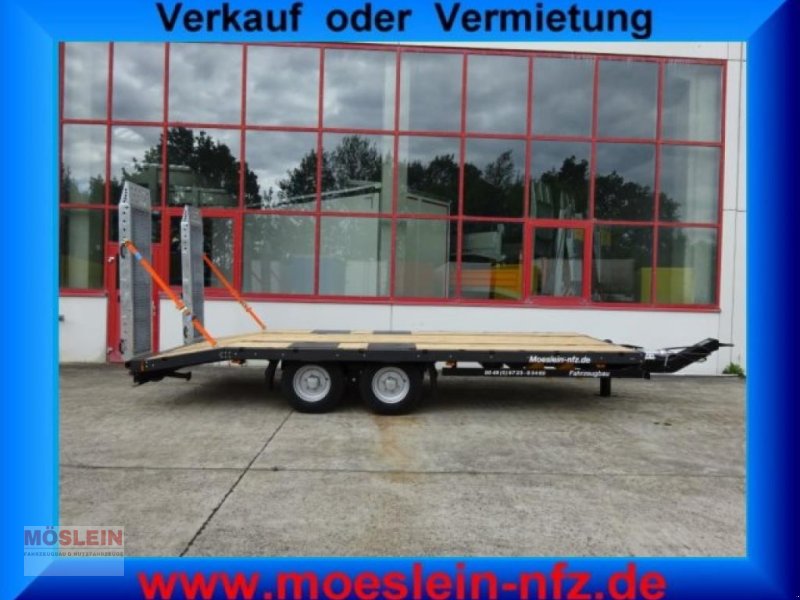Anhänger Türe ait Möslein TTT 13- 6,28P Neuer Tandemtieflader 13 t GG, Gebrauchtmaschine içinde Schwebheim