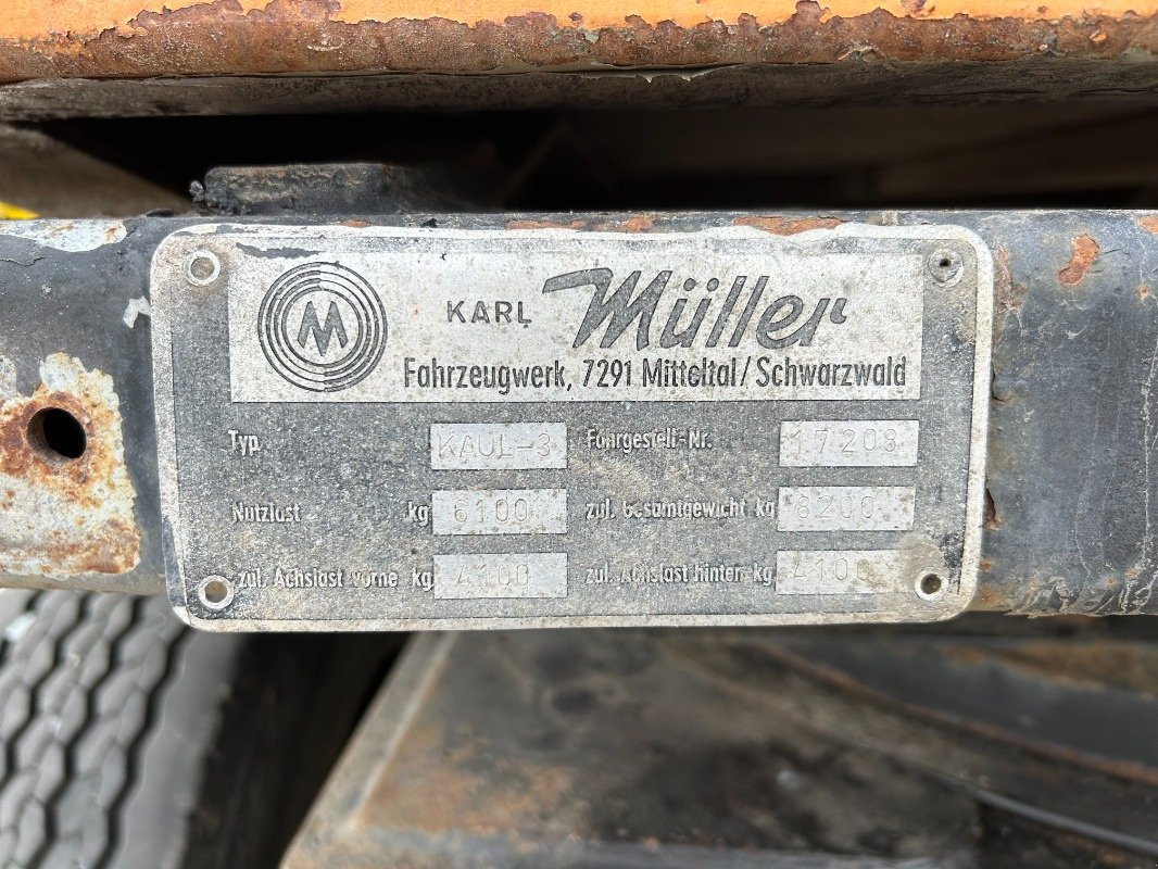 Anhänger typu Müller-Mitteltal Kaul 3 Dreiseitenkipper, Gebrauchtmaschine v Sittensen (Obrázek 12)