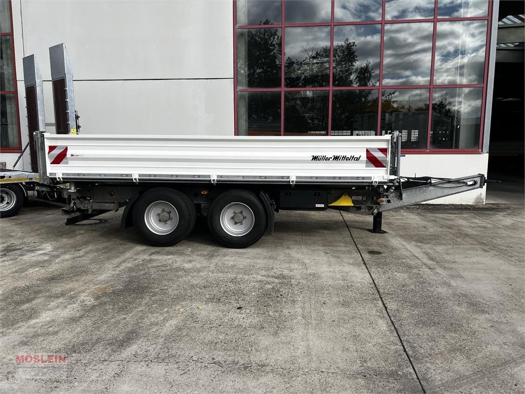 Anhänger del tipo Müller Mitteltal TA-2 14,4 t Tandemkipper- Tieflader Bre, Gebrauchtmaschine en Schwebheim (Imagen 2)