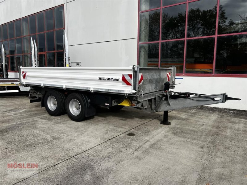 Anhänger des Typs Müller Mitteltal TA-2 14,4 t Tandemkipper- Tieflader Bre, Gebrauchtmaschine in Schwebheim (Bild 1)