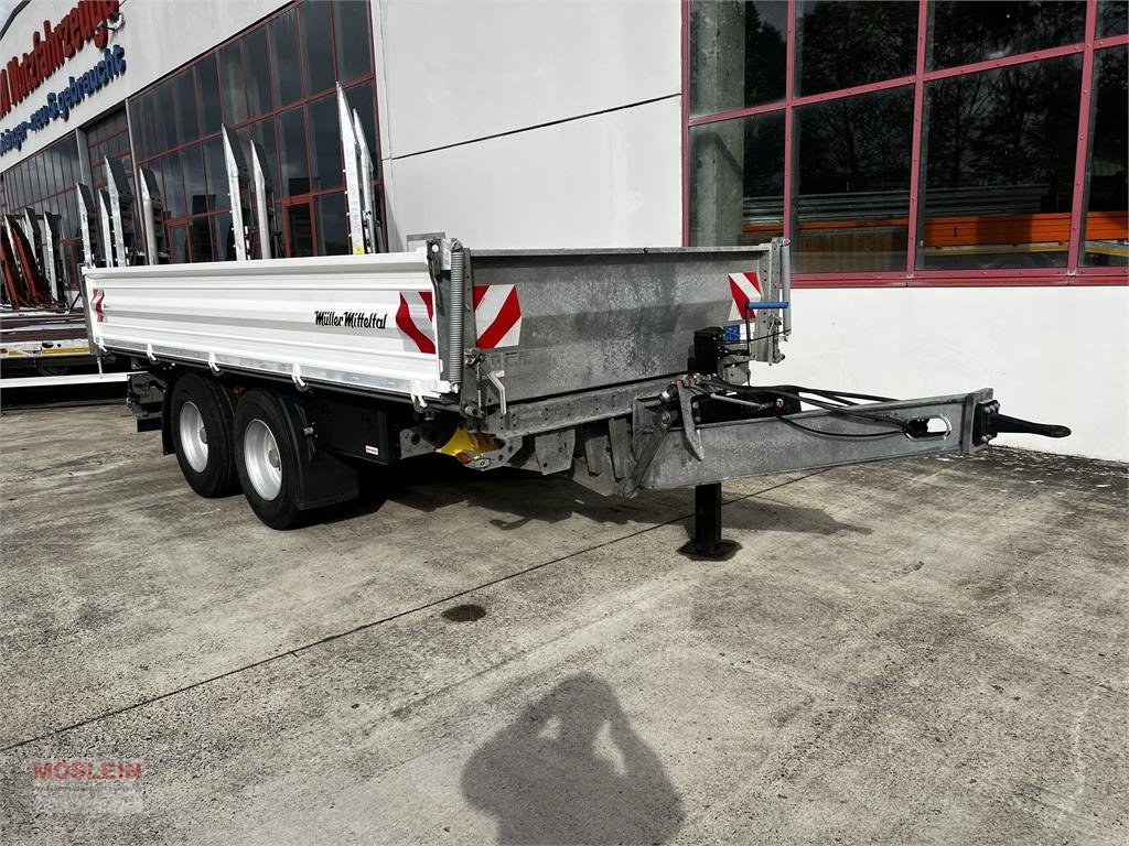 Anhänger del tipo Müller Mitteltal TA-2 14,4 t Tandemkipper- Tieflader Bre, Gebrauchtmaschine en Schwebheim (Imagen 3)
