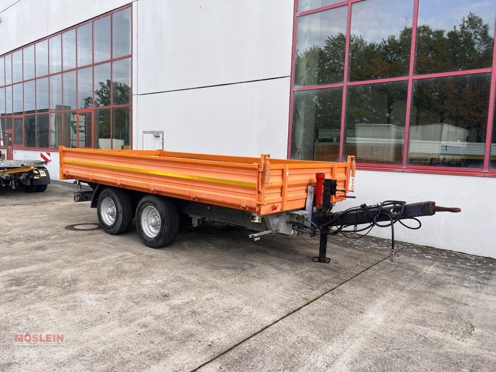 Anhänger des Typs Obermaier 14 14,2 t Tandemkipper- Tieflader, Gebrauchtmaschine in Schwebheim (Bild 2)