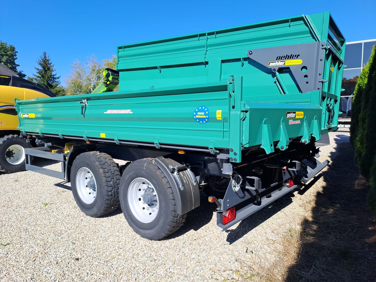 Anhänger des Typs Oehler Öhler Tandemkipper OL TDK 180, Neumaschine in Burgkirchen (Bild 2)