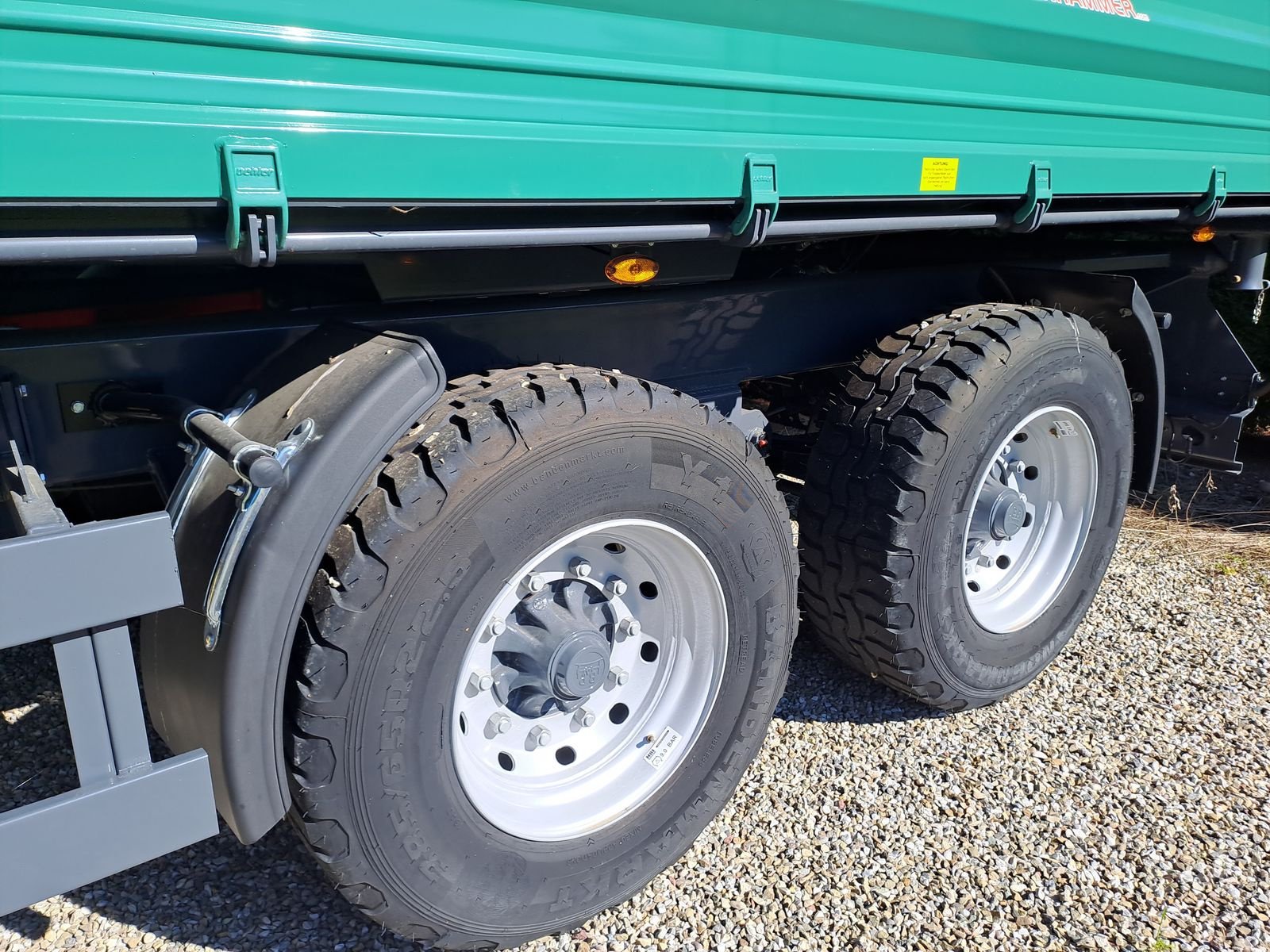 Anhänger des Typs Oehler Öhler Tandemkipper OL TDK 180, Neumaschine in Burgkirchen (Bild 3)