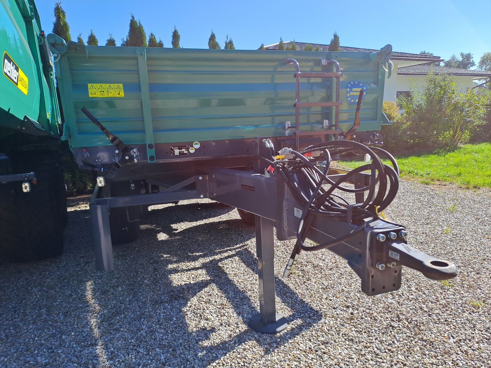 Anhänger des Typs Oehler Öhler Tandemkipper OL TDK 180, Neumaschine in Burgkirchen (Bild 5)