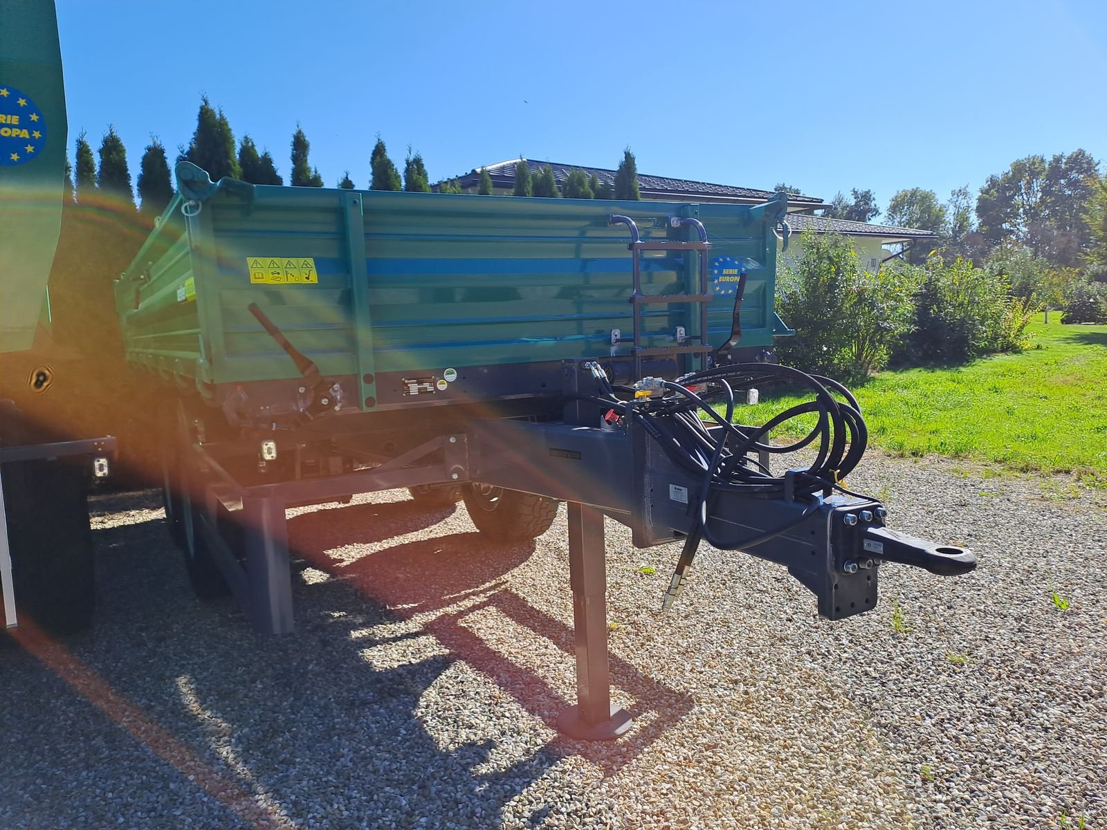 Anhänger des Typs Oehler Öhler Tandemkipper OL TDK 180, Neumaschine in Burgkirchen (Bild 4)