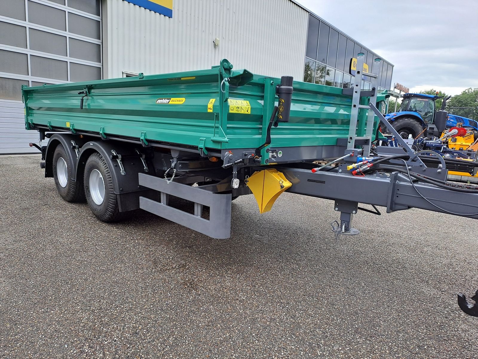 Anhänger des Typs Oehler ÖHLER TDK 80, Neumaschine in Burgkirchen (Bild 16)