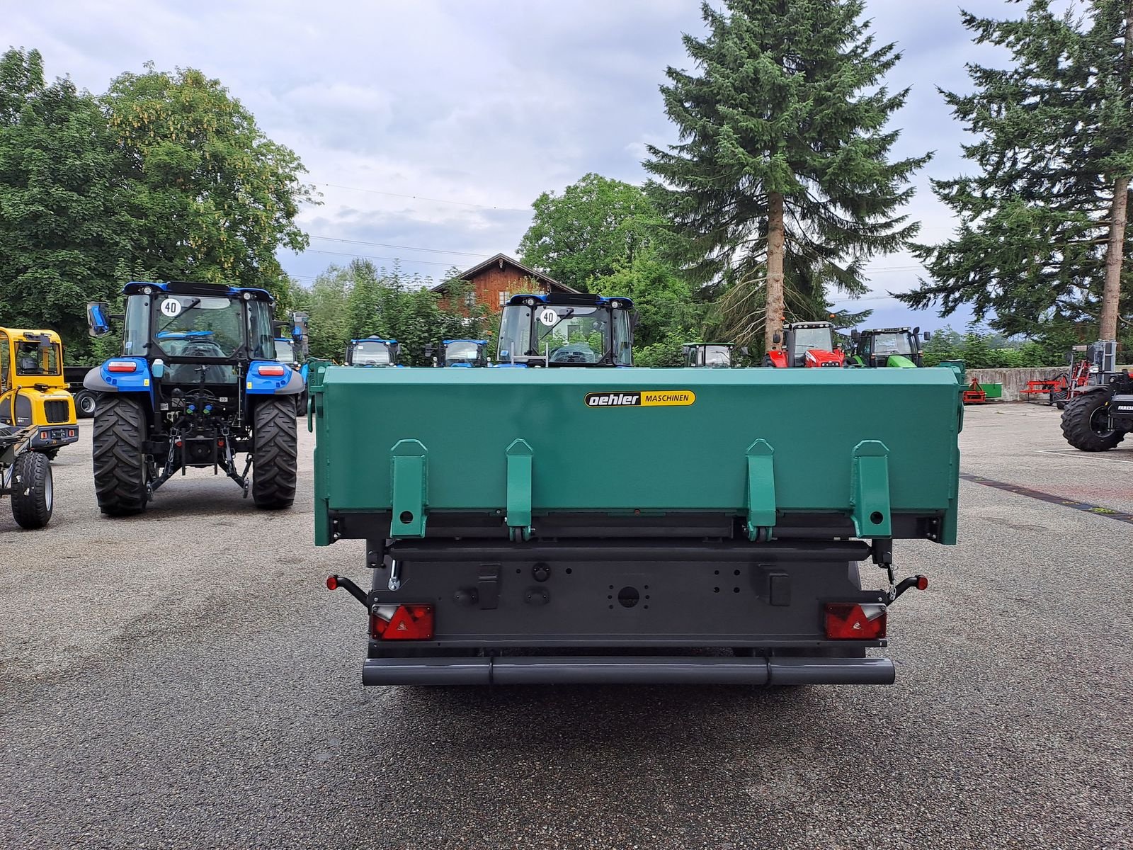 Anhänger des Typs Oehler ÖHLER TDK 80, Neumaschine in Burgkirchen (Bild 7)