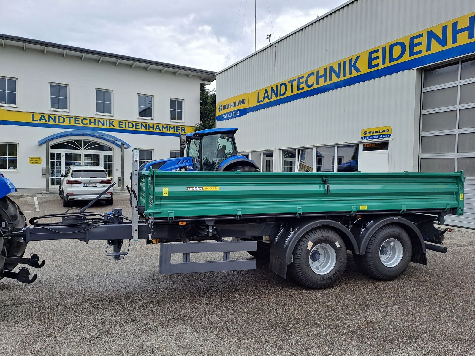 Anhänger des Typs Oehler ÖHLER TDK 80, Neumaschine in Burgkirchen (Bild 2)