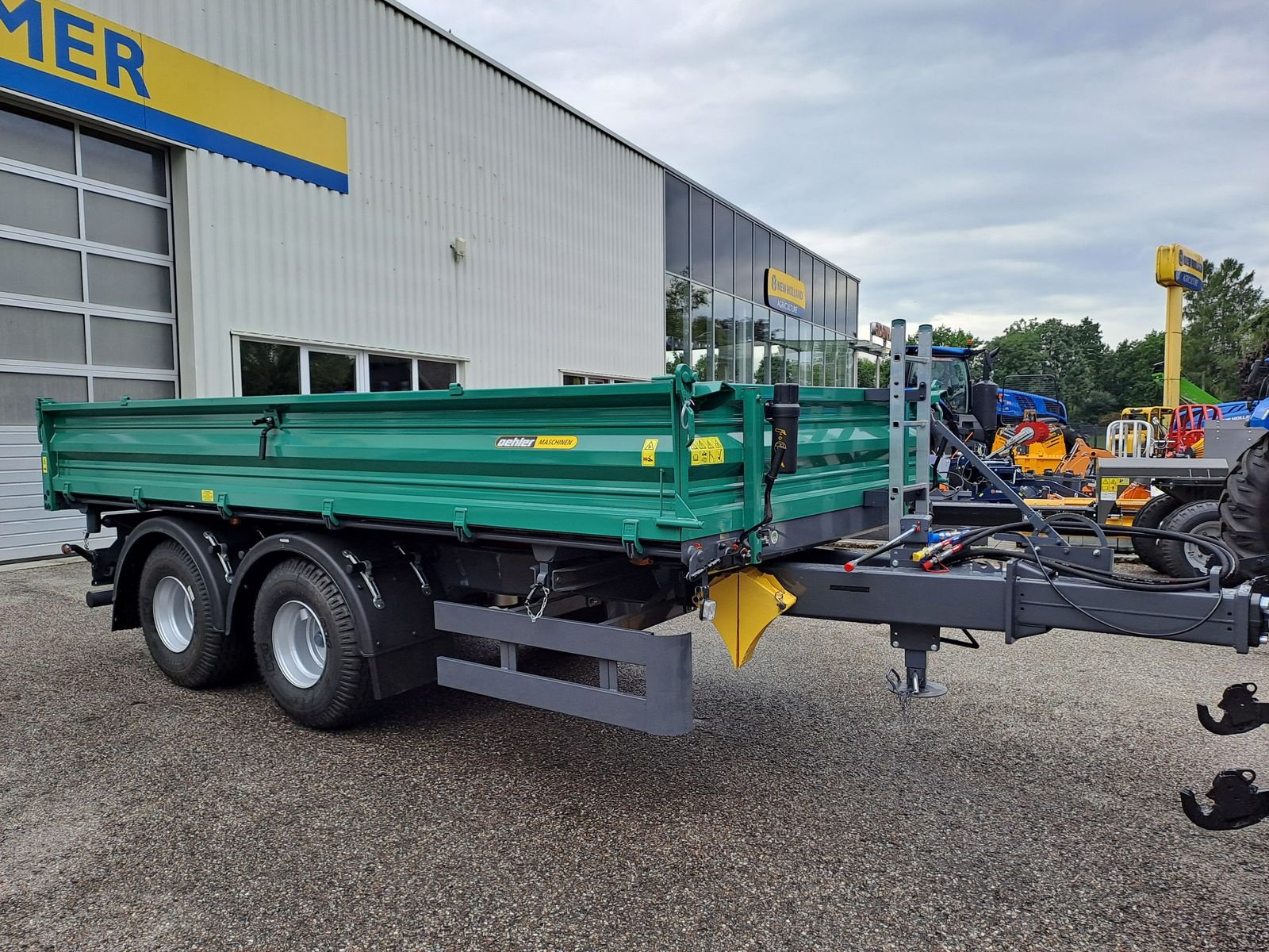 Anhänger des Typs Oehler ÖHLER TDK 80, Neumaschine in Burgkirchen (Bild 10)