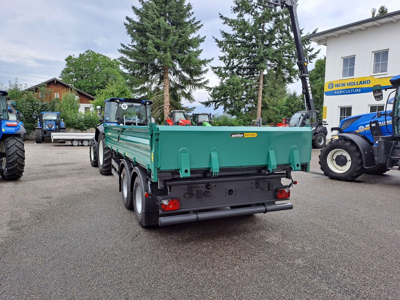 Anhänger des Typs Oehler ÖHLER TDK 80, Neumaschine in Burgkirchen (Bild 5)