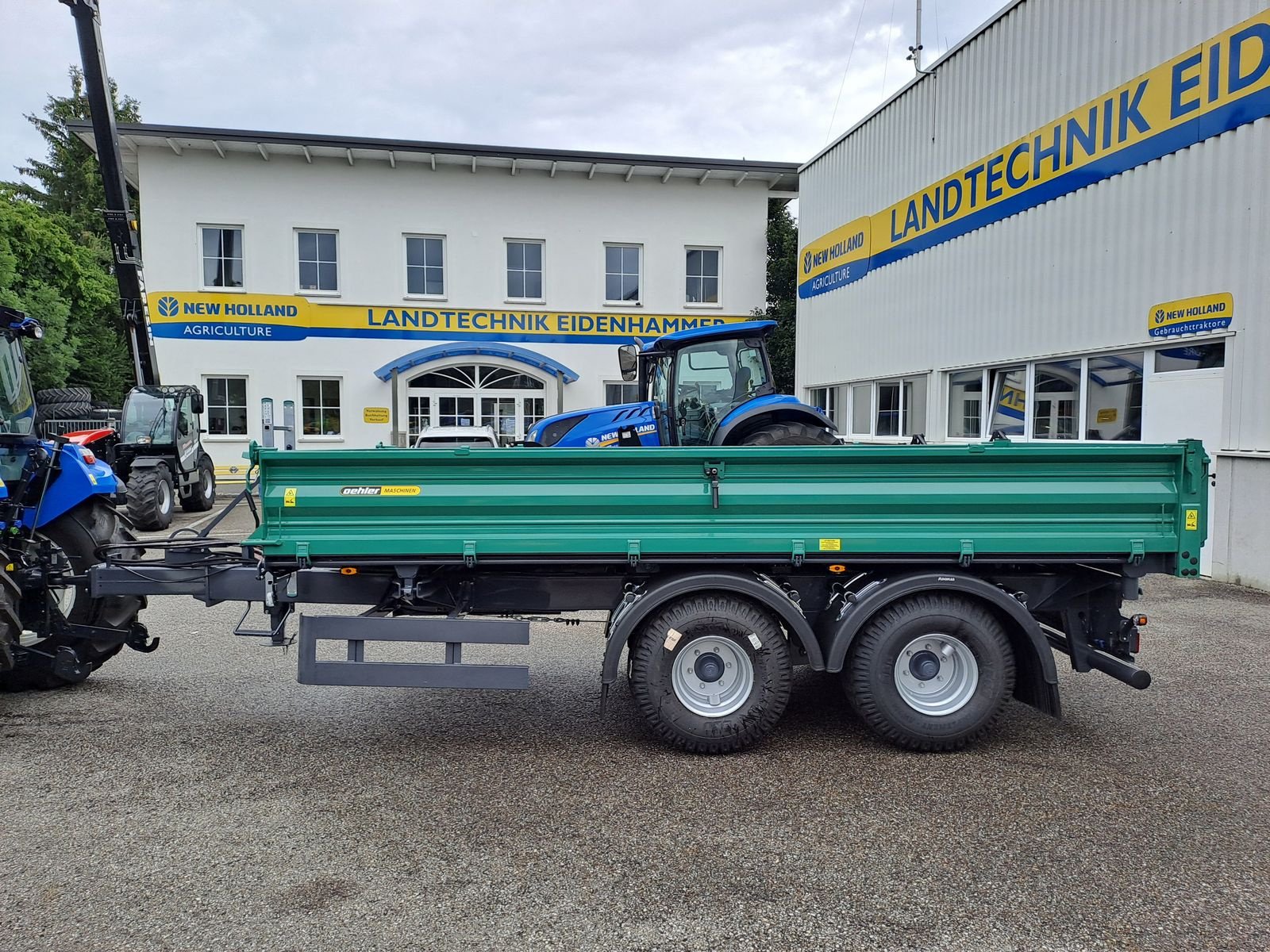 Anhänger des Typs Oehler ÖHLER TDK 80, Neumaschine in Burgkirchen (Bild 3)