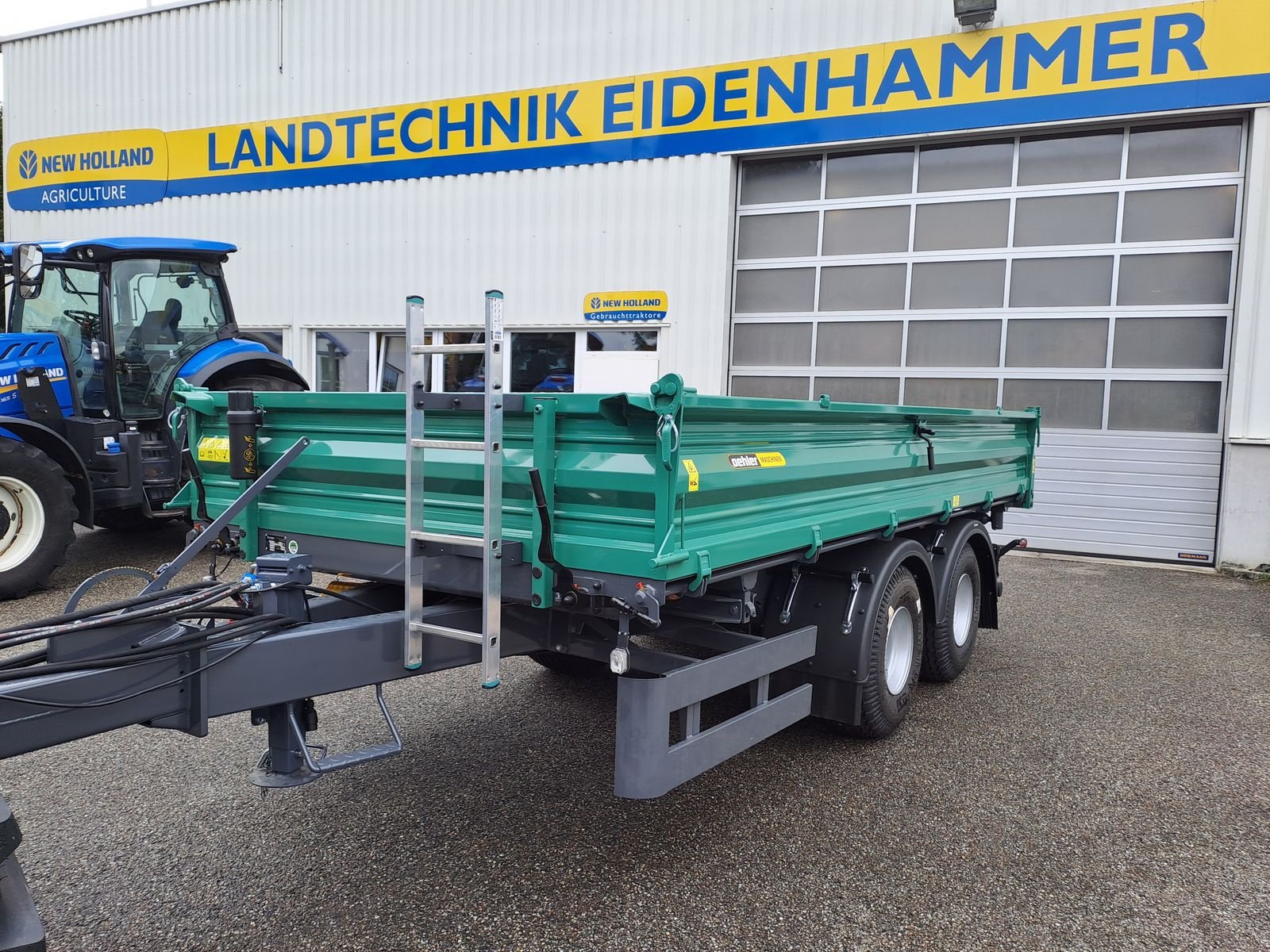 Anhänger des Typs Oehler ÖHLER TDK 80, Neumaschine in Burgkirchen (Bild 1)