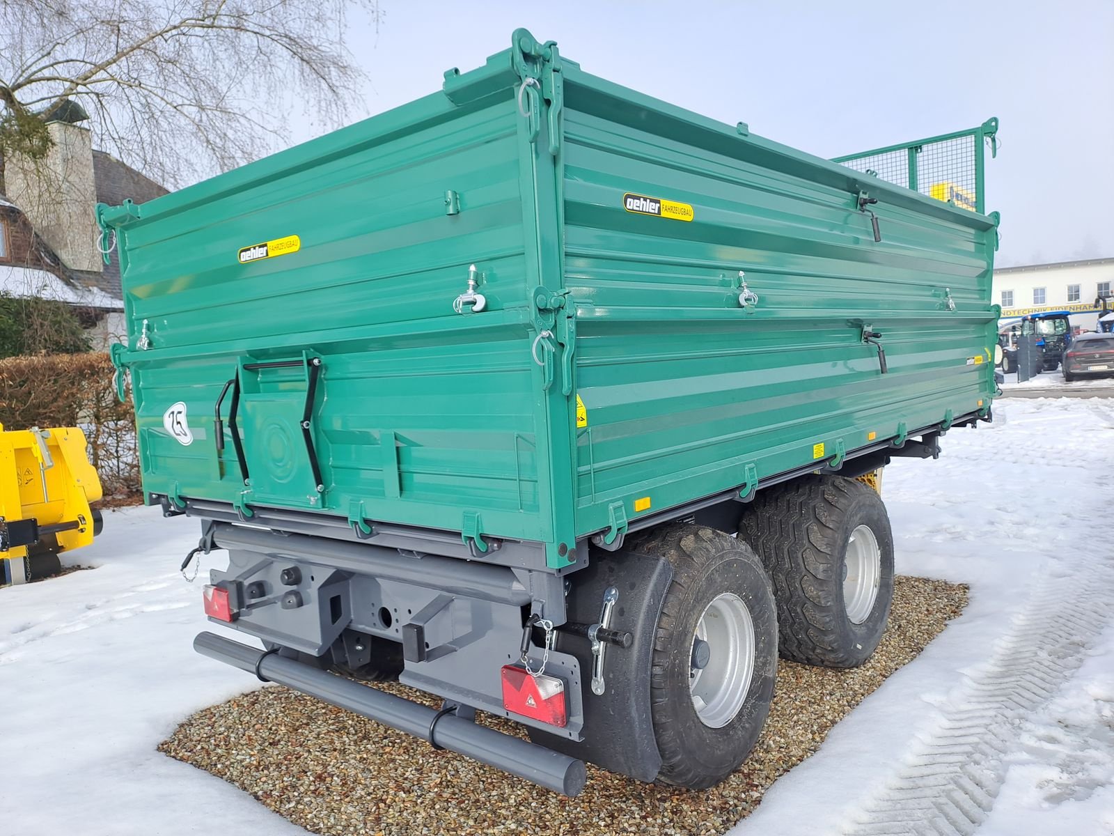 Anhänger a típus Oehler OL TDK 160S, Neumaschine ekkor: Burgkirchen (Kép 3)