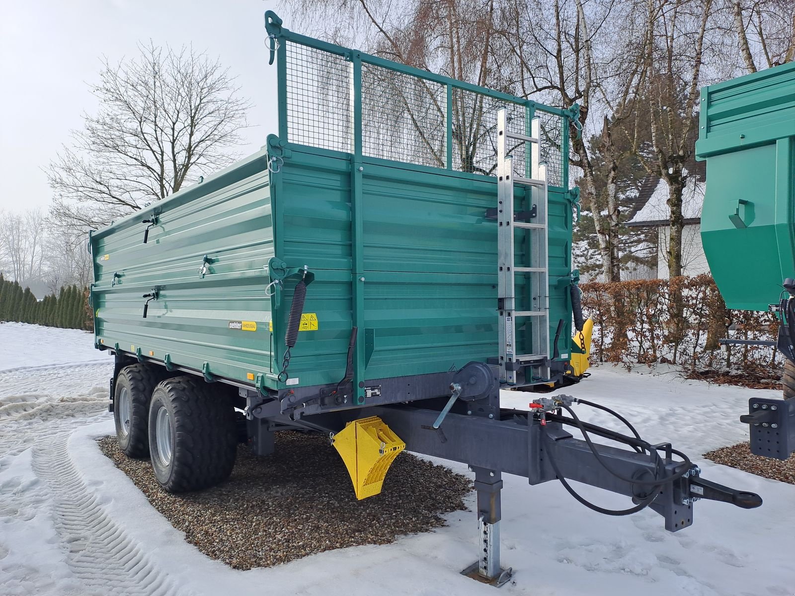 Anhänger a típus Oehler OL TDK 160S, Neumaschine ekkor: Burgkirchen (Kép 2)