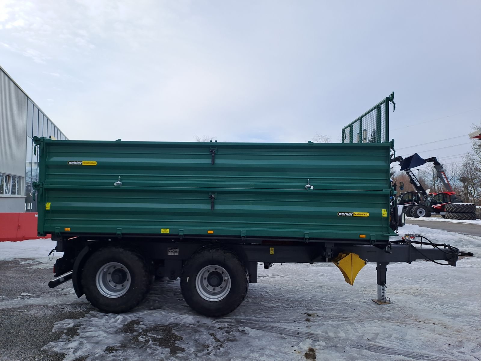 Anhänger a típus Oehler OL TDK 160S, Neumaschine ekkor: Burgkirchen (Kép 12)