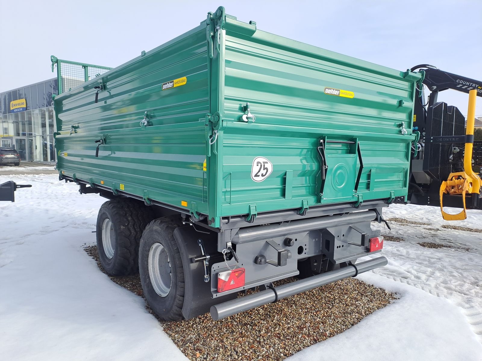 Anhänger a típus Oehler OL TDK 160S, Neumaschine ekkor: Burgkirchen (Kép 7)