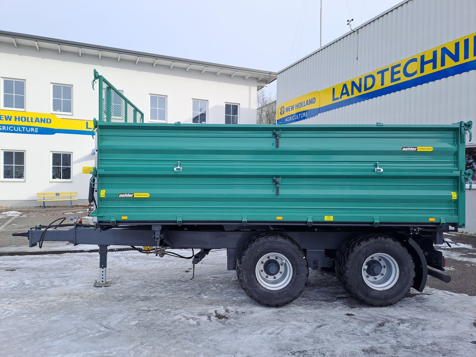 Anhänger a típus Oehler OL TDK 160S, Neumaschine ekkor: Burgkirchen (Kép 16)