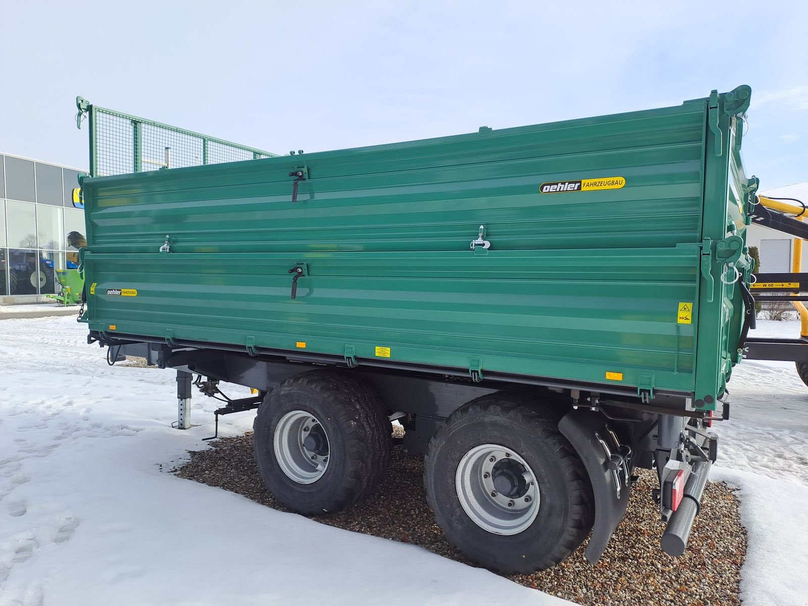 Anhänger a típus Oehler OL TDK 160S, Neumaschine ekkor: Burgkirchen (Kép 8)