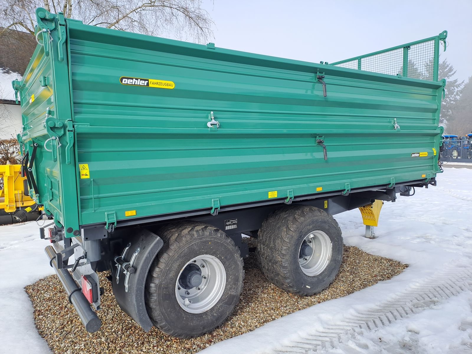 Anhänger a típus Oehler OL TDK 160S, Neumaschine ekkor: Burgkirchen (Kép 4)