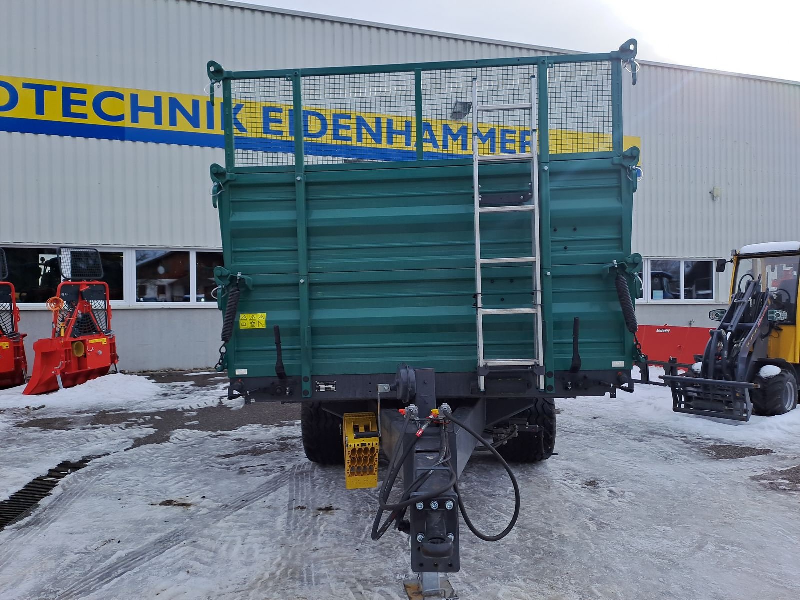 Anhänger a típus Oehler OL TDK 160S, Neumaschine ekkor: Burgkirchen (Kép 10)