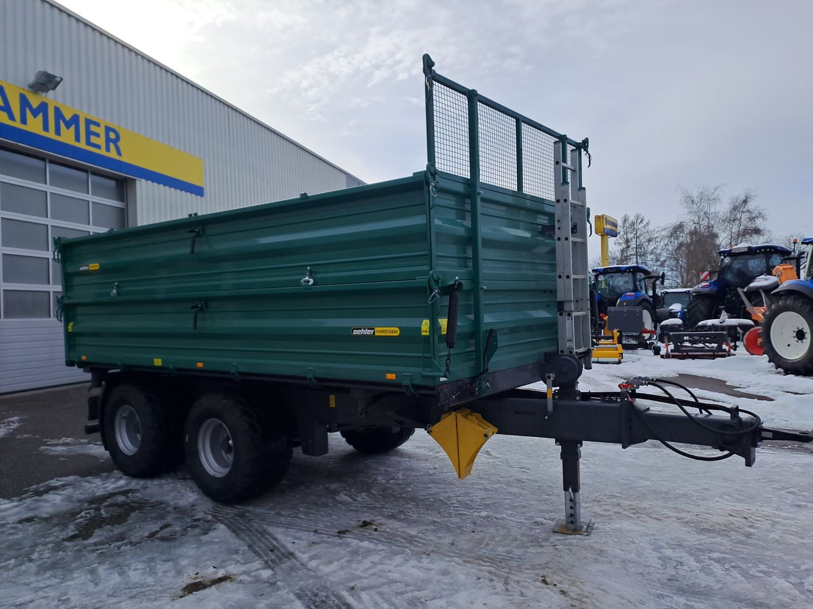 Anhänger a típus Oehler OL TDK 160S, Neumaschine ekkor: Burgkirchen (Kép 11)