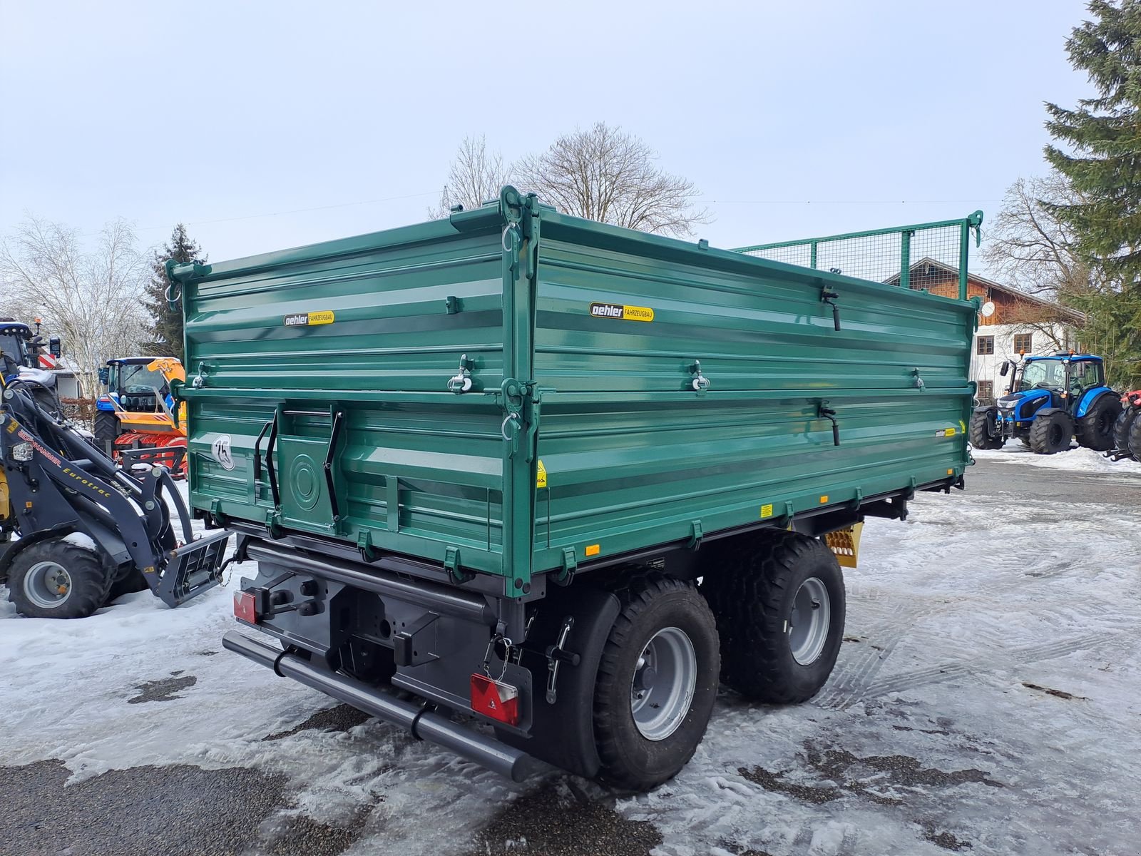 Anhänger a típus Oehler OL TDK 160S, Neumaschine ekkor: Burgkirchen (Kép 13)