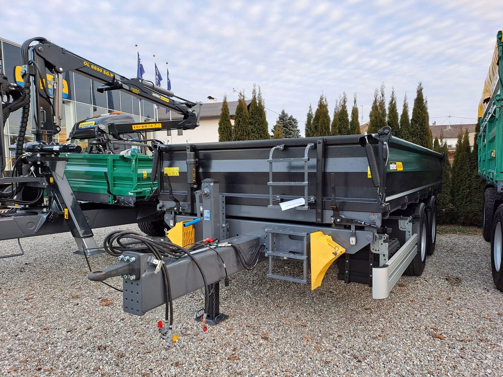 Anhänger des Typs Oehler OL TDK 180 NHR, Neumaschine in Burgkirchen (Bild 2)