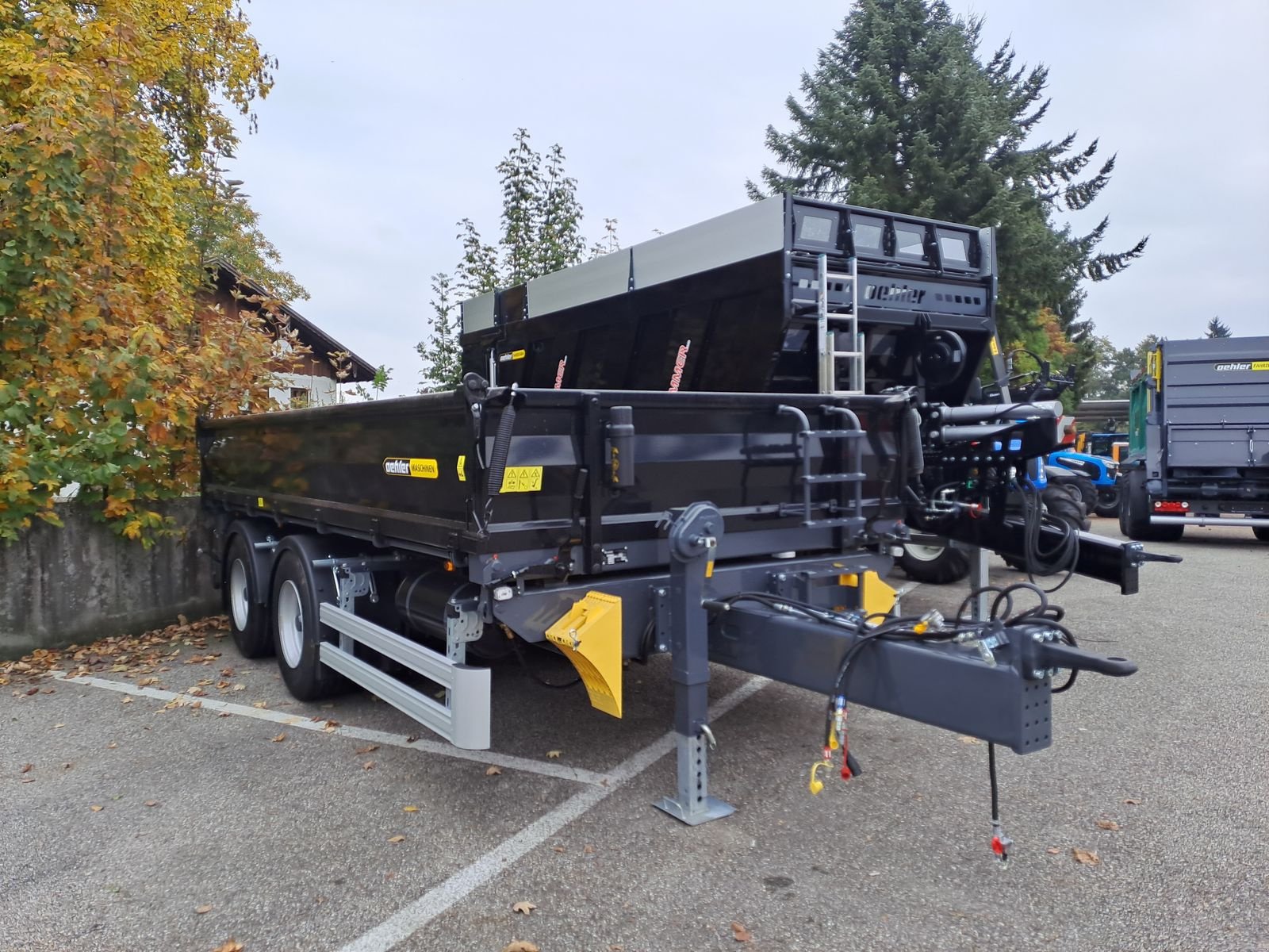 Anhänger des Typs Oehler OL TDK 180 NHR, Neumaschine in Burgkirchen (Bild 5)