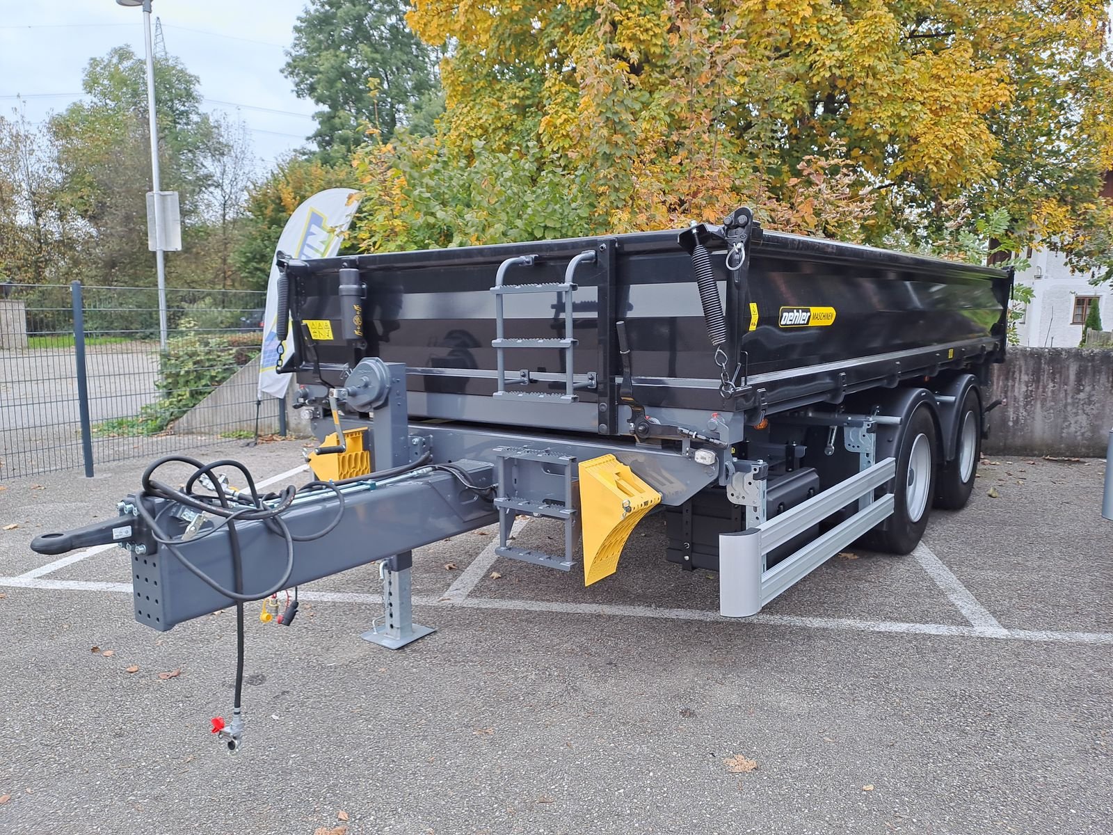 Anhänger des Typs Oehler OL TDK 180 NHR, Neumaschine in Burgkirchen (Bild 3)