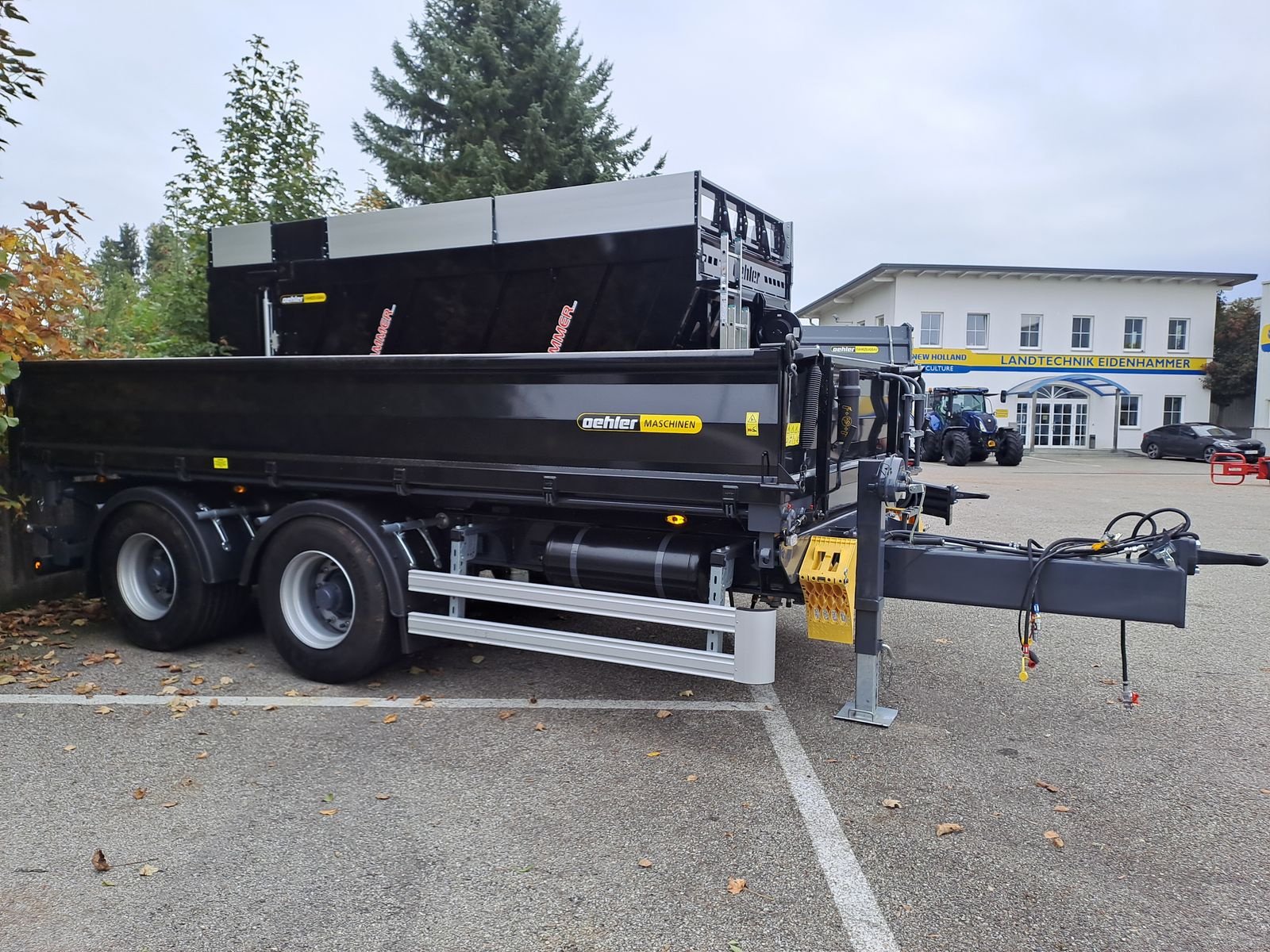 Anhänger des Typs Oehler OL TDK 180 NHR, Neumaschine in Burgkirchen (Bild 6)