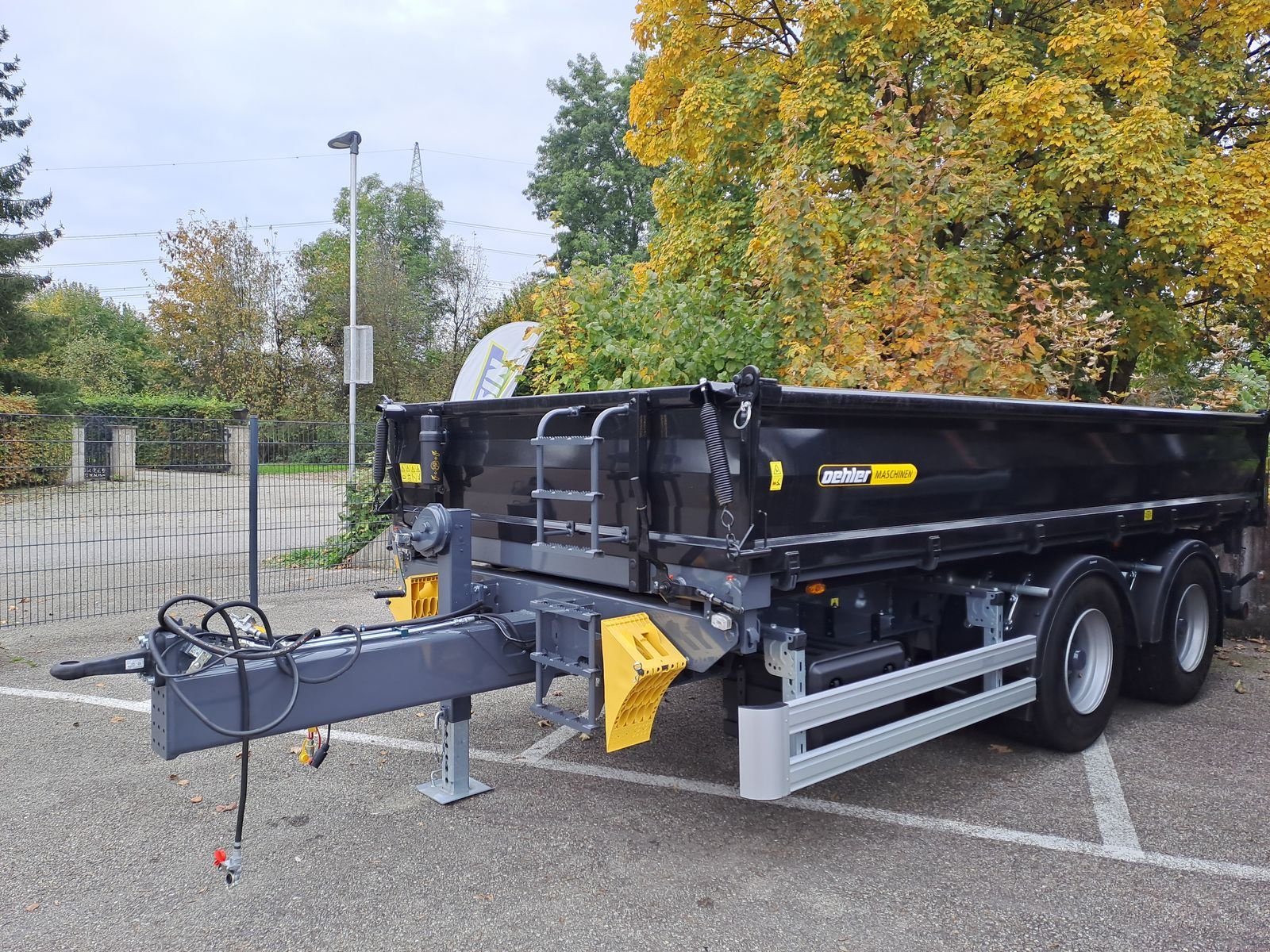 Anhänger des Typs Oehler OL TDK 180 NHR, Neumaschine in Burgkirchen (Bild 4)