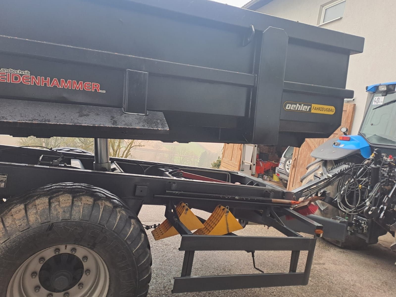 Anhänger van het type Oehler OL TMK 190, Gebrauchtmaschine in Burgkirchen (Foto 7)