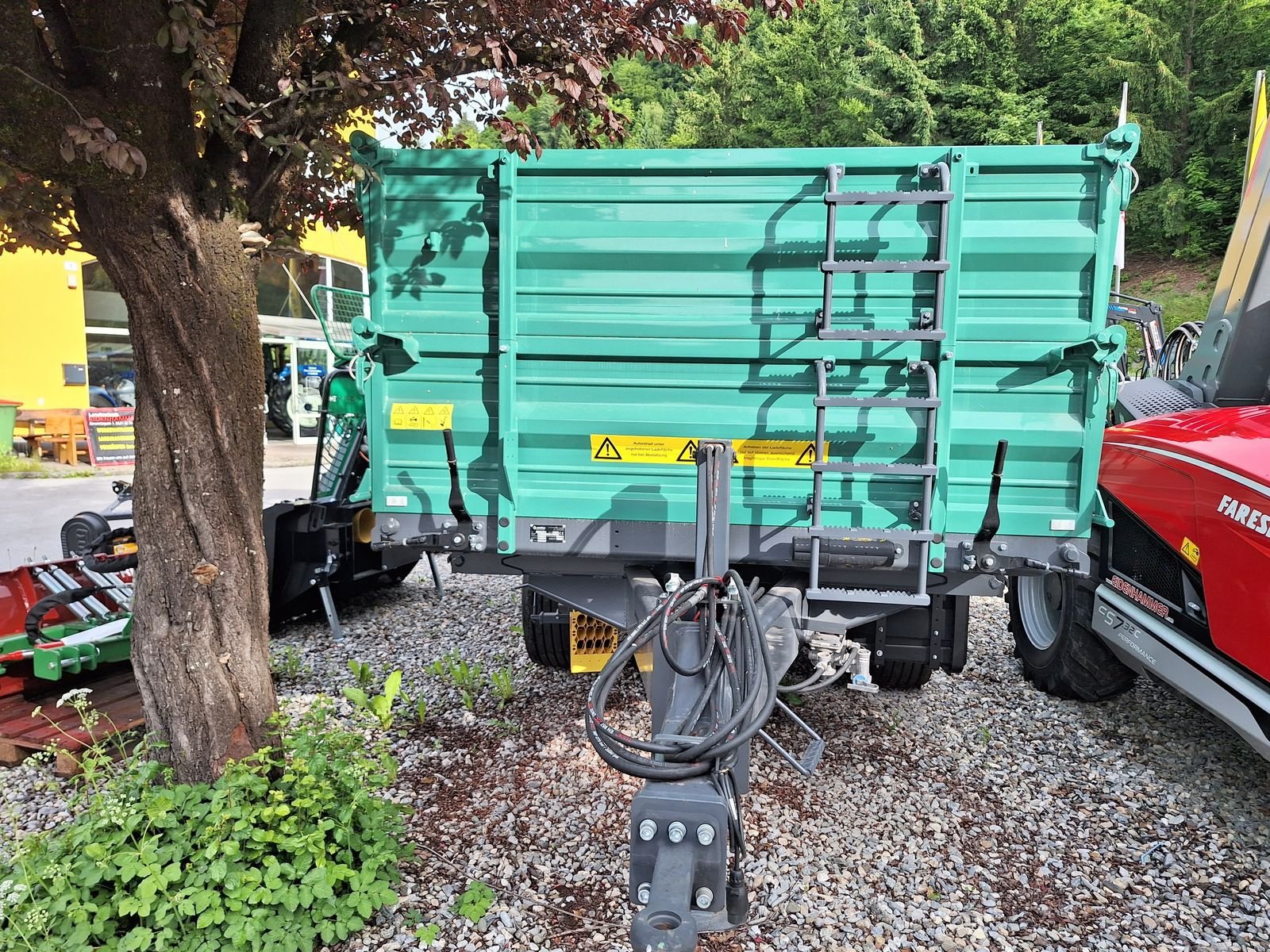 Anhänger des Typs Oehler Tandem 3-Seitenkipper OL TDK 160, Neumaschine in Burgkirchen (Bild 4)