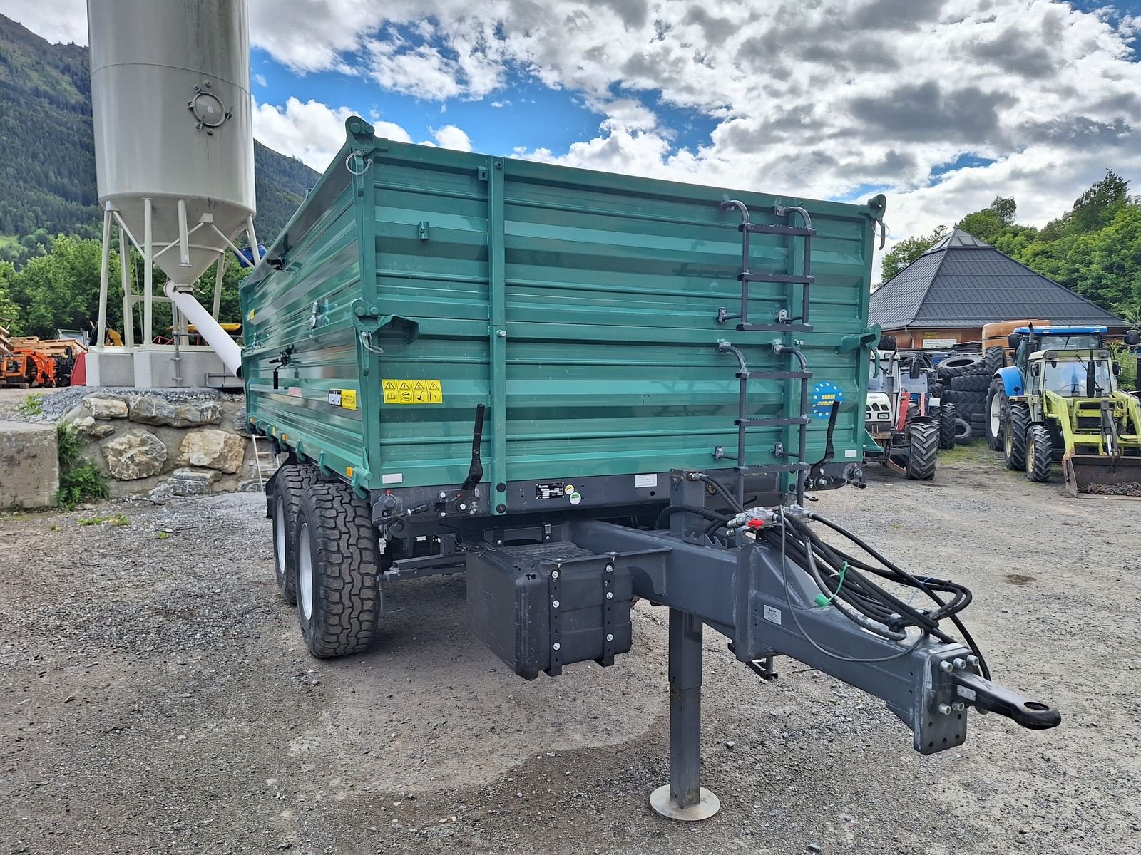 Anhänger des Typs Oehler Tandem - 3-Seitenkipper, Neumaschine in Burgkirchen (Bild 3)