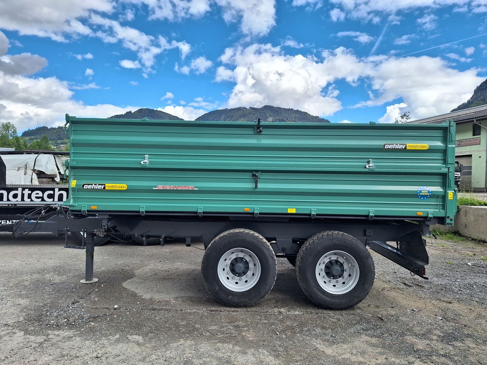 Anhänger des Typs Oehler Tandem - 3-Seitenkipper, Neumaschine in Burgkirchen (Bild 7)