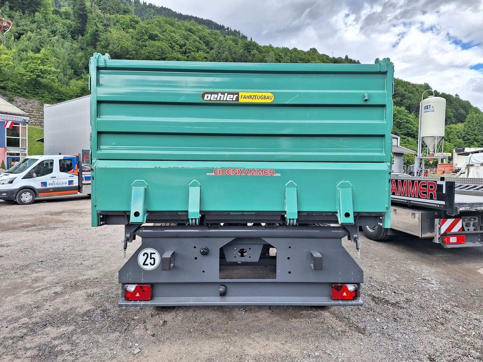 Anhänger des Typs Oehler Tandem - 3-Seitenkipper, Neumaschine in Burgkirchen (Bild 5)