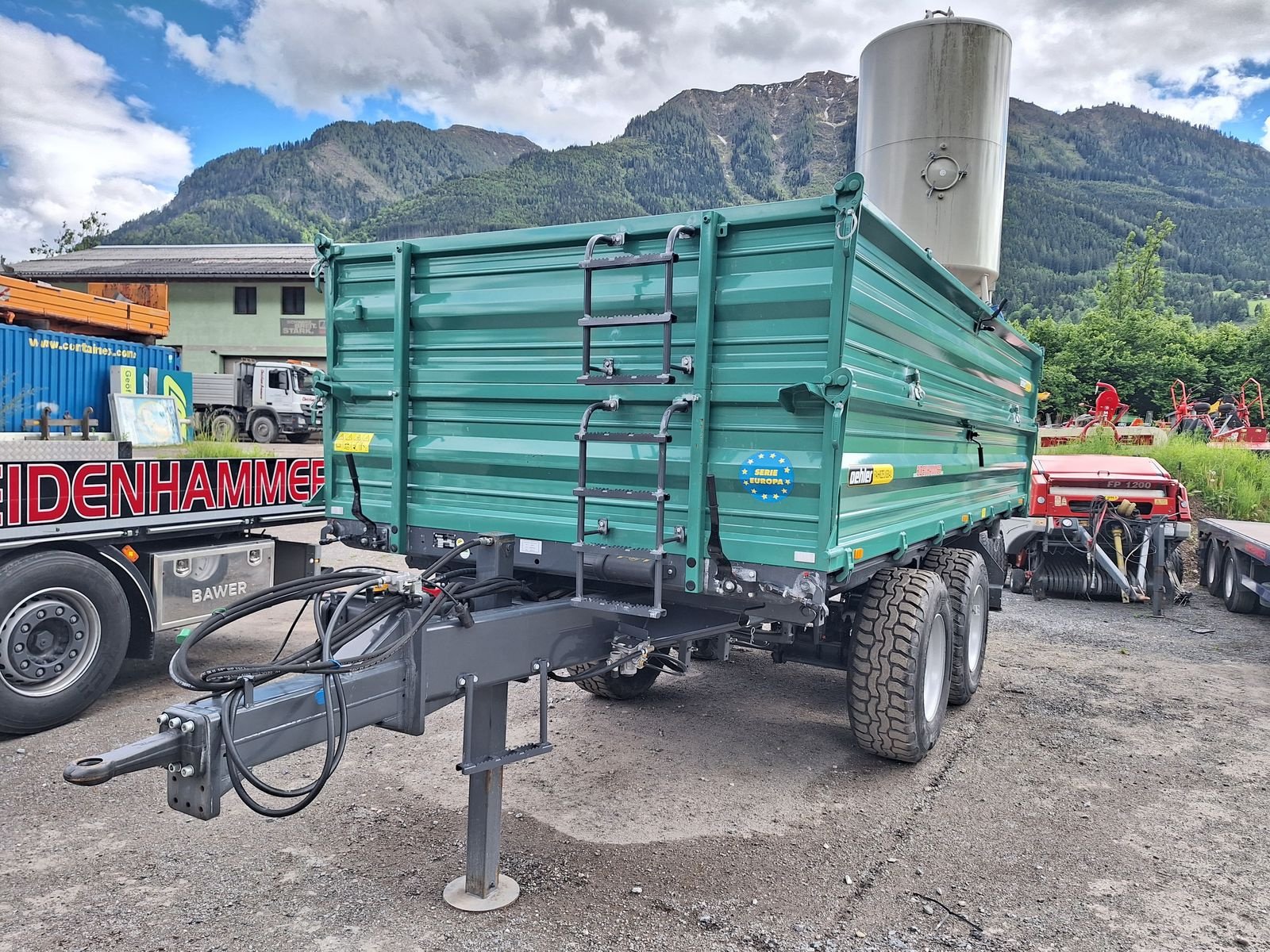 Anhänger des Typs Oehler Tandem - 3-Seitenkipper, Neumaschine in Burgkirchen (Bild 1)