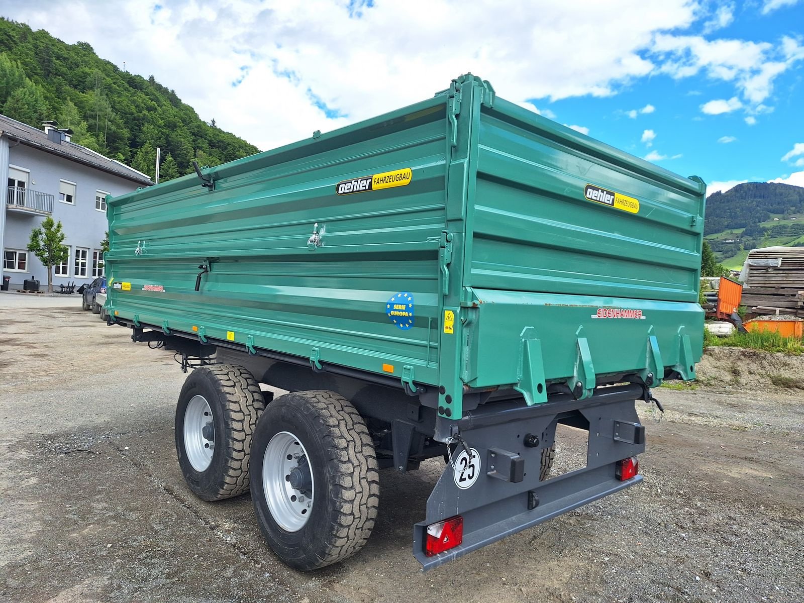 Anhänger des Typs Oehler Tandem - 3-Seitenkipper, Neumaschine in Burgkirchen (Bild 6)