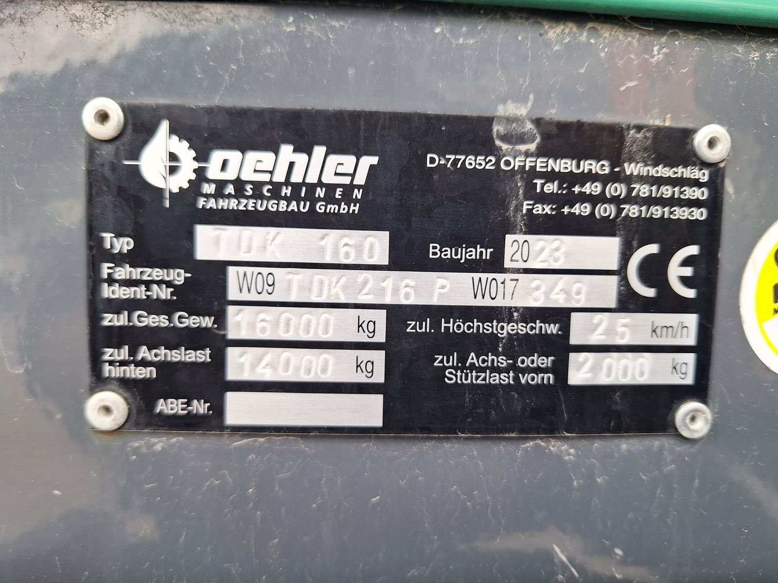 Anhänger des Typs Oehler Tandem - 3-Seitenkipper, Neumaschine in Burgkirchen (Bild 2)