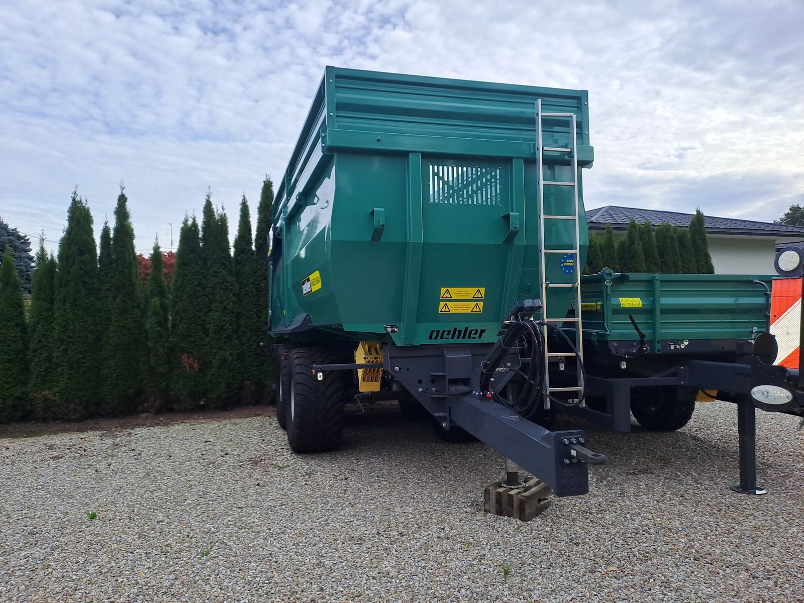 Anhänger typu Oehler Tandem-Muldenkipper- OL TMK 180, Neumaschine v Burgkirchen (Obrázek 2)