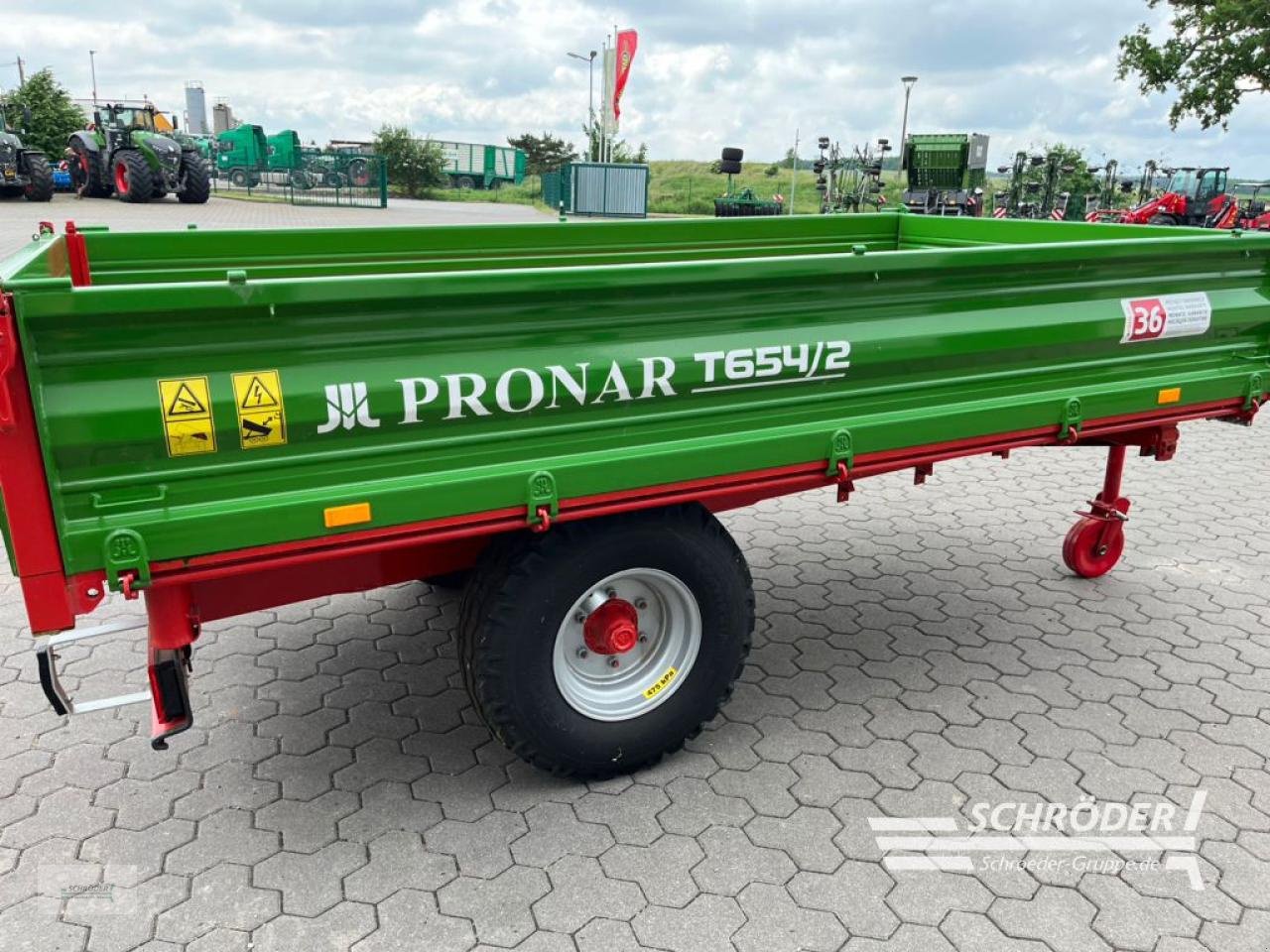 Anhänger typu PRONAR T 654/2, Gebrauchtmaschine v Penzlin (Obrázek 5)