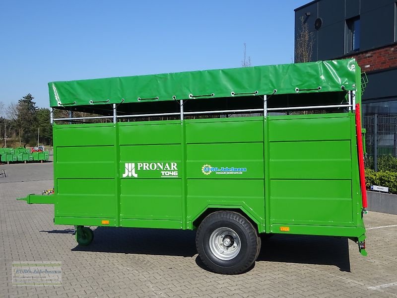Anhänger des Typs PRONAR Viehtransportanhänger Kurier 46 mit Stahlbordwände, NEU, Neumaschine in Itterbeck (Bild 7)