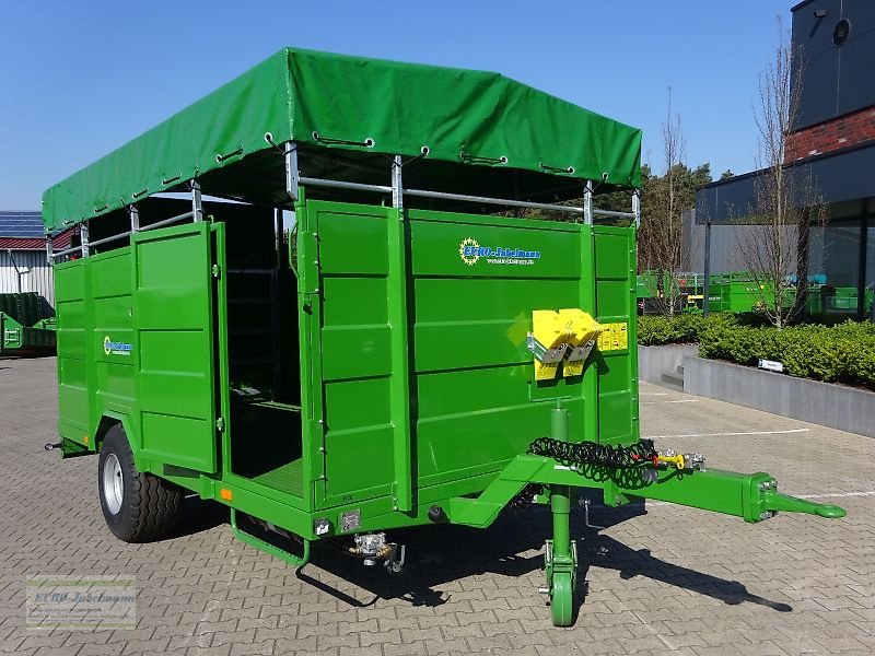 Anhänger des Typs PRONAR Viehtransportanhänger Kurier 46 mit Stahlbordwände, NEU, Neumaschine in Itterbeck (Bild 23)