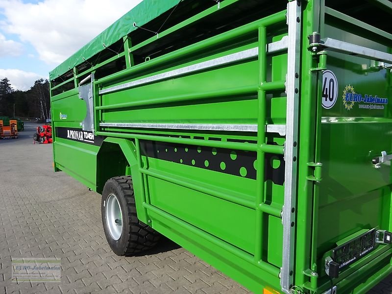 Anhänger des Typs PRONAR Viehtransportanhänger Kurier TO 46 H, 11 to, hydr. absenkbar, NEU, ab Lager, Neumaschine in Itterbeck (Bild 5)