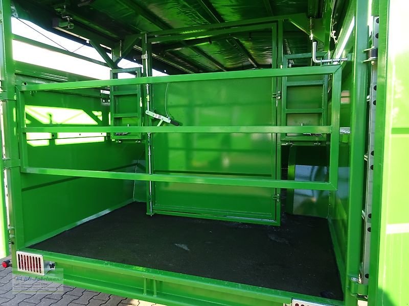 Anhänger des Typs PRONAR Viehtransportanhänger Kurier TO 46 H, 11 to, hydr. absenkbar, NEU, ab Lager, Neumaschine in Itterbeck (Bild 14)