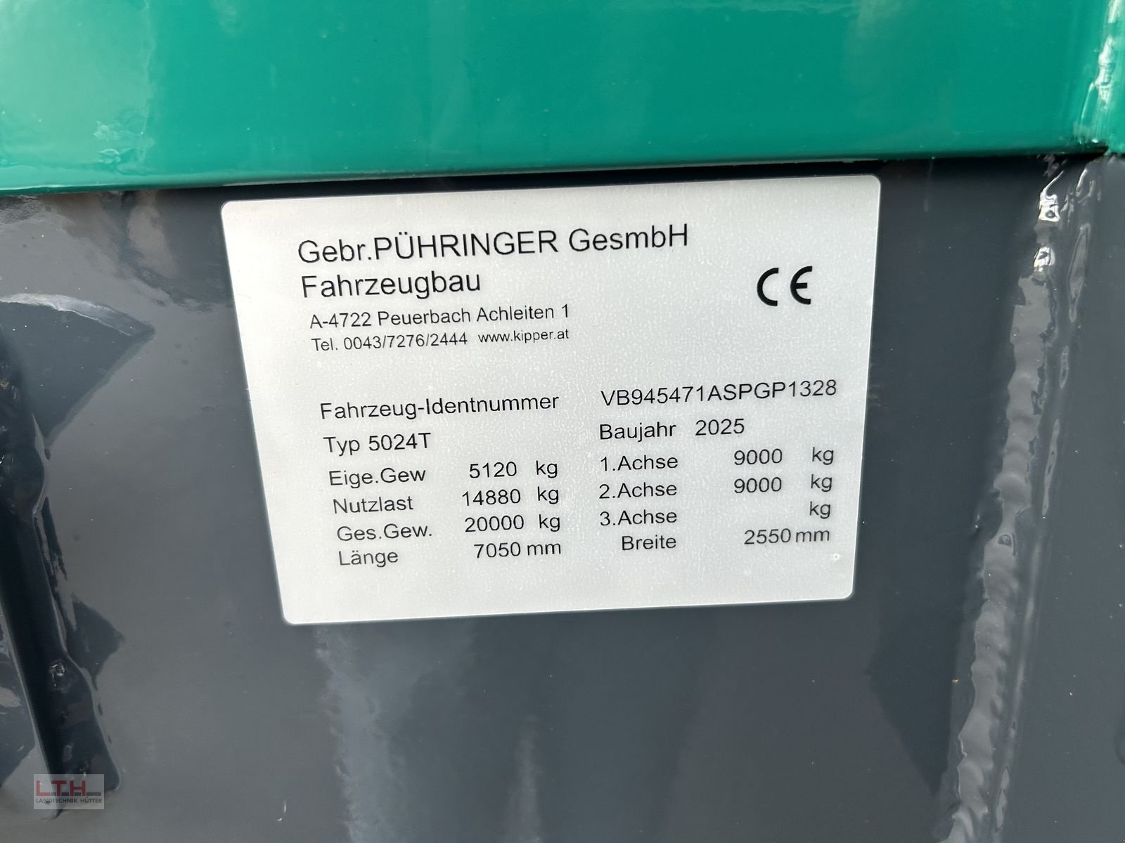 Anhänger typu Pühringer Pühringer 5024T, Gebrauchtmaschine v Gnas (Obrázek 10)