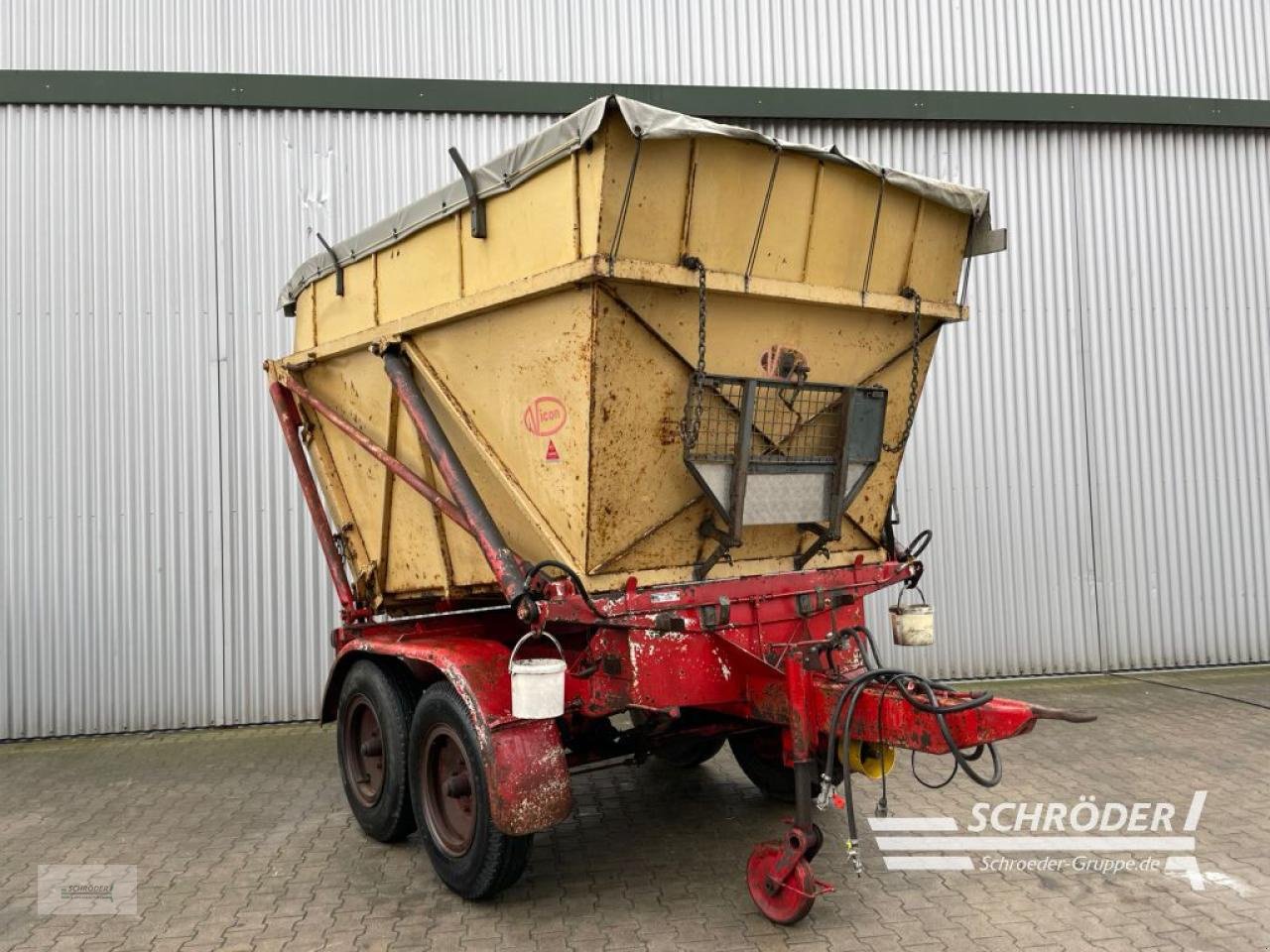 Anhänger typu PZ-Vicon HOCHKIPPWAGEN, Gebrauchtmaschine v Wildeshausen (Obrázek 1)