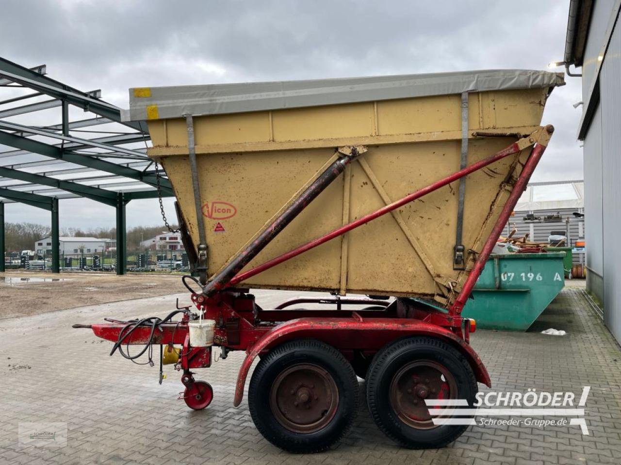 Anhänger typu PZ-Vicon HOCHKIPPWAGEN, Gebrauchtmaschine v Wildeshausen (Obrázek 9)