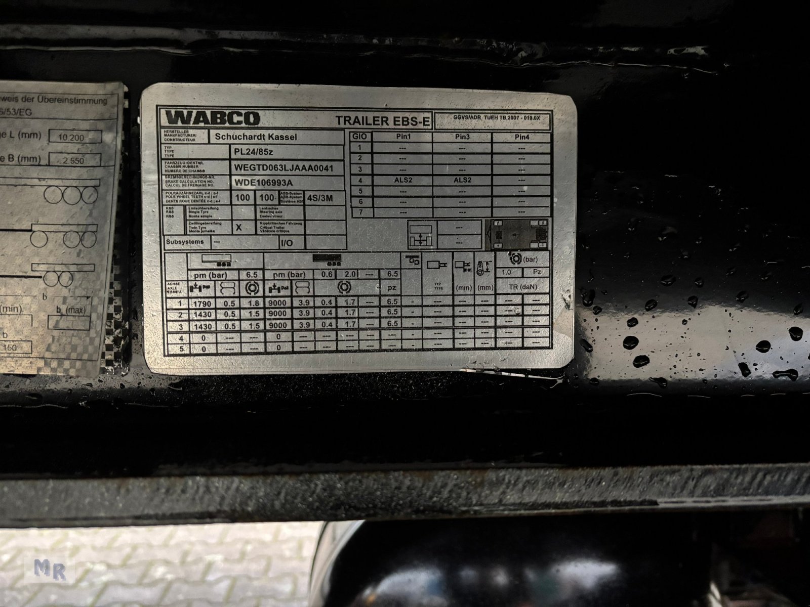 Anhänger typu Schuchardt Kassel Rungen Anhänger Interne Nr. 0041, Gebrauchtmaschine v Greven (Obrázek 12)